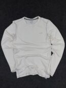 Champion Power Core Compression Long Sleeve – White | Stretch Fit – Small