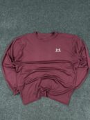 Under Armour Maroon Long Sleeve Performance Tee – XXL
