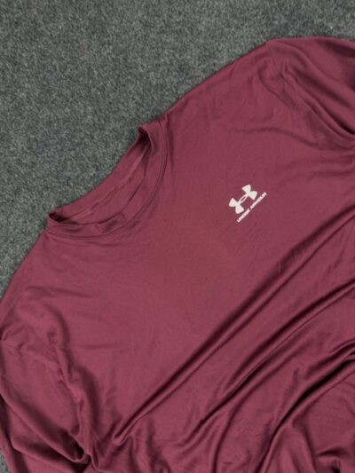 Under Armour Maroon Long Sleeve Performance Tee – XXL