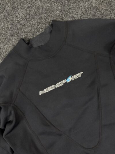 NeoSport Black Neoprene Compression Top – Surf / Water Sports