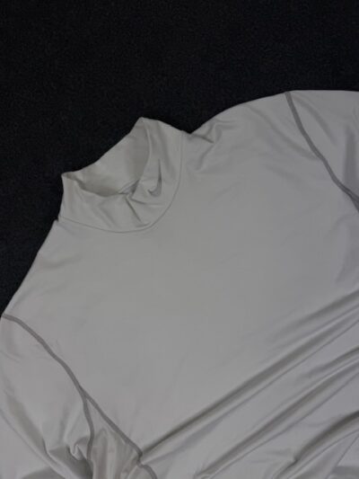 Nike Pro Combat Dri-Fit Fitted Compression Top – White (XXL)