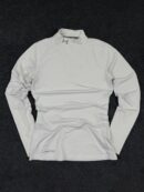 Under Armour ColdGear Mock Neck Compression Top – White – M