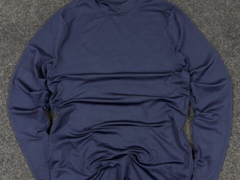 Under Armour ColdGear Fitted Navy Blue Compression Top – Men’s M