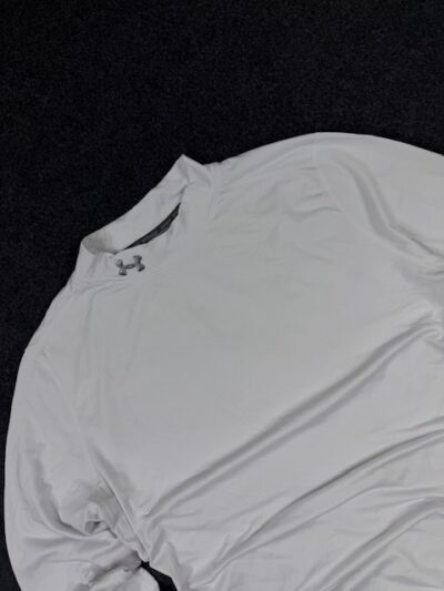 Under Armour ColdGear Compression Mock Neck – White (2XL)