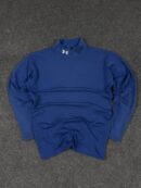 Under Armour ColdGear Mock Neck Compression Top – Blue (L/XL)