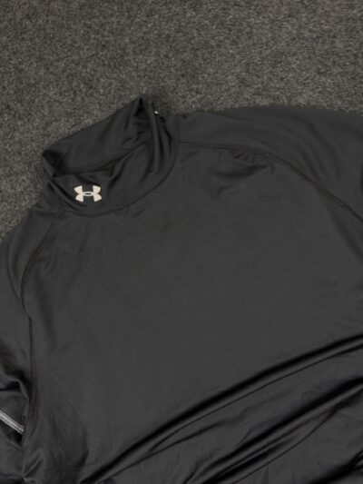 Under Armour ColdGear Fitted Black Performance Mock Neck Top (XL/XXL)