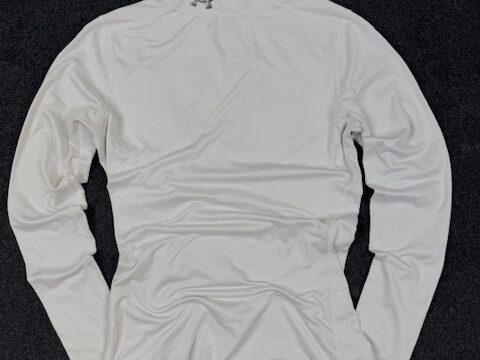 Under Armour ColdGear White Fitted Compression Top – Size M
