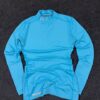 Under Armour ColdGear Fitted Mock Neck Full Sleeve Top – Sky Blue (XS) – – MyThriftKart