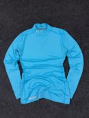 Under Armour ColdGear Fitted Mock Neck Full Sleeve Top – Sky Blue (XS)