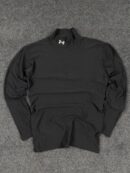 Under Armour Black ColdGear Mock Neck Compression Top – XL