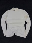 Under Armour Women’s ColdGear Mock Neck Long Sleeve – White (XL)