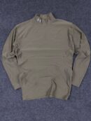 Under Armour ColdGear Olive Green Compression Mock Neck Top (L/XL)