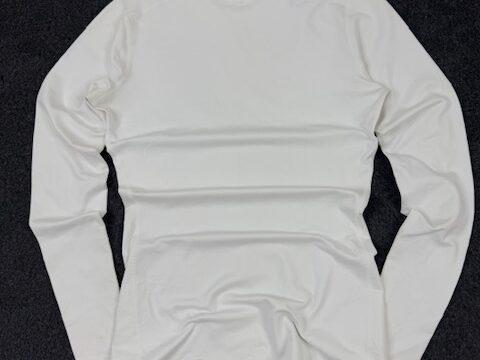 Under Armour White ColdGear Mock Neck Compression Top – Size S