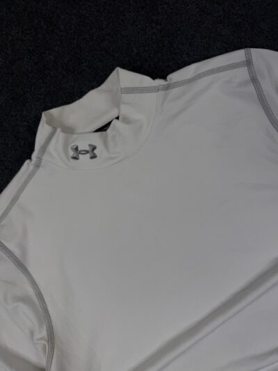 Under Armour ColdGear Mock Neck Compression Top – Black | Size M