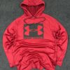 Under Armour Red Lightweight Sports Hoodie T-Shirt - SMALL – – MyThriftKart