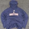 New Balance NinetyOne Navy Blue Hoodie – T-SHIRT Lightweight Sportswear (Size M) – – MyThriftKart