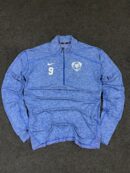 Nike Dri-Fit Blue Quarter Zip Training Top – Size M