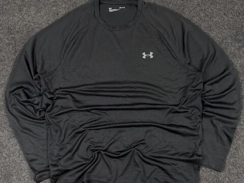 Under Armour Black Long Sleeve Performance T-Shirt L/XL