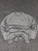 Under Armour HeatGear Long Sleeve Performance T-Shirt – Grey (L/XL)