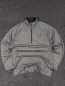 Under Armour Quarter Zip Performance Training Top – Grey (M/L)