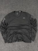 Adidas ClimaCool Running Long Sleeve T-Shirt – Black (XL)