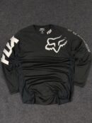 FOX Blackout Performance Sports Long Sleeve T-Shirt – Black (Size S/M)