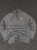 Spyder Active Quarter Zip Performance Top – Grey (L/XL)
