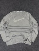 Nike Pro Dri-Fit Long Sleeve Compression Top – Grey (M)