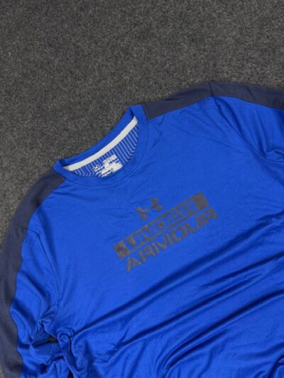 Under Armour ColdGear Long Sleeve Training Top – Blue (M)