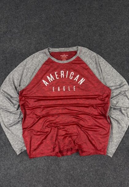 American Eagle Sports Dri-Fit Stretch T-Shirt | Lightweight Summer Activewear – XL