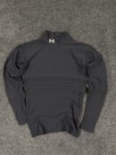 Under Armour ColdGear Mock Neck Compression Top – Black | XS | Stretch Fit Gym Wear