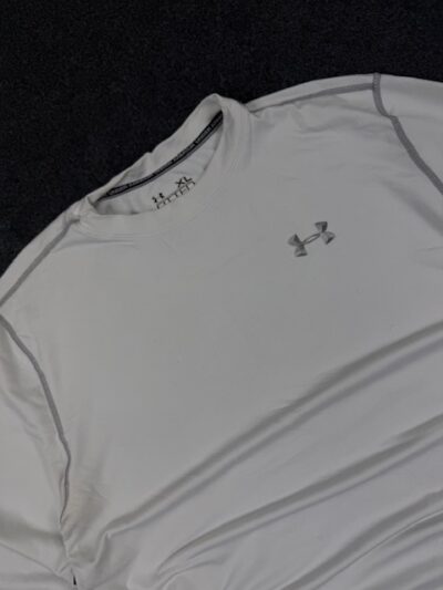 Under Armour ColdGear Fitted Compression Long Sleeve T-Shirt White XL/XXL