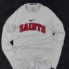 Nike Pro Dri-Fit Saints Long Sleeve Compression T-Shirt | White | Size S – – MyThriftKart