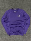 Under Armour HeatGear Compression Full Sleeve – Purple (Size M)