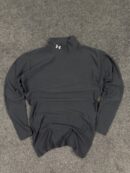 Under Armour ColdGear Mock Neck Full Sleeve Compression T-Shirt – Black (XL)