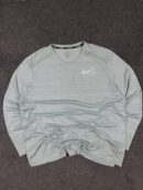 Nike Dri-Fit Running Long Sleeve Performance T-Shirt Grey – XXL/3XL
