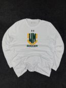 Under Armour HeatGear WM Soccer Performance Long Sleeve T-Shirt White – M/L