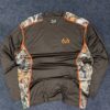 Realtree Camo Panel Long Sleeve Performance T-Shirt for Outdoor & Active Wear – XL – – MyThriftKart