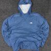 The North Face FlashDry Lightweight Hoodie T-shirt for Gym & Outdoor – Blue (M/L) – – MyThriftKart