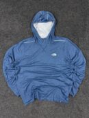 The North Face FlashDry Lightweight Hoodie T-shirt for Gym & Outdoor – Blue (M/L)