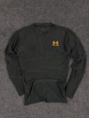 Under Armour Black Long Sleeve Performance Top | Stretch Fit Gym Wear | Size M