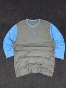 Nike Pro Dri-Fit 3/4 Sleeve Training T-Shirt Grey/Blue – L/XL