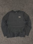 Under Armour HeatGear Women’s Long Sleeve Compression Top – Black (YXL)