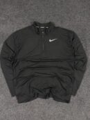 Nike Running Dri-Fit Half Zip Black Training Top – Stretch Fit | Size L/XL