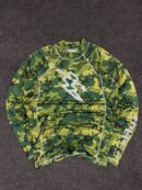 Camo Compression Full Sleeve Performance T-Shirt – Green (Size XL)