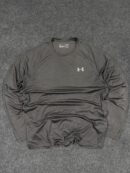 Under Armour Dark Grey Loose Fit HeatGear Full Sleeve – Size M/L