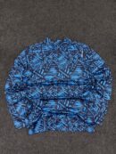 Reebok Blue Abstract Printed Sports Hoodie / Long Sleeve Activewear – M