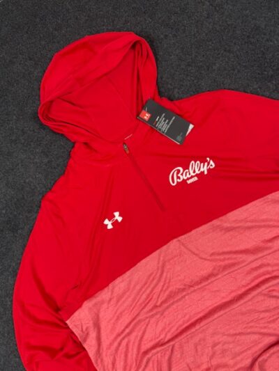 Under Armour HeatGear Hooded Quarter-Zip Performance Top – XL/XXL