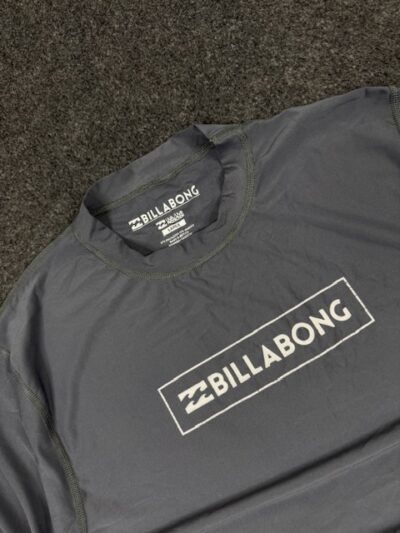 Billabong Long Sleeve Compression T-Shirt Grey (Size L/XL)