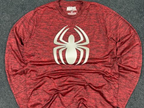 Marvel Spider-Man Red Performance Long Sleeve T-Shirt (M)